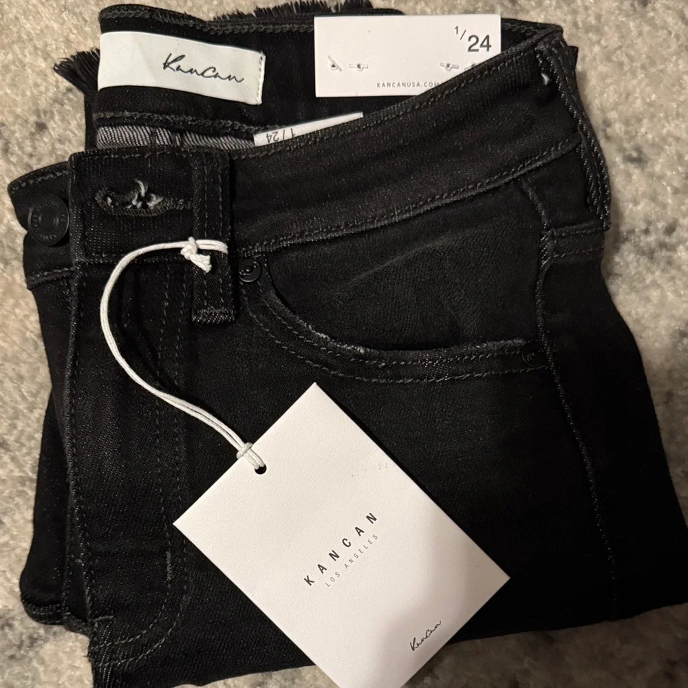 KanCan Charcoal Denim Jeans - Picture 2 of 4